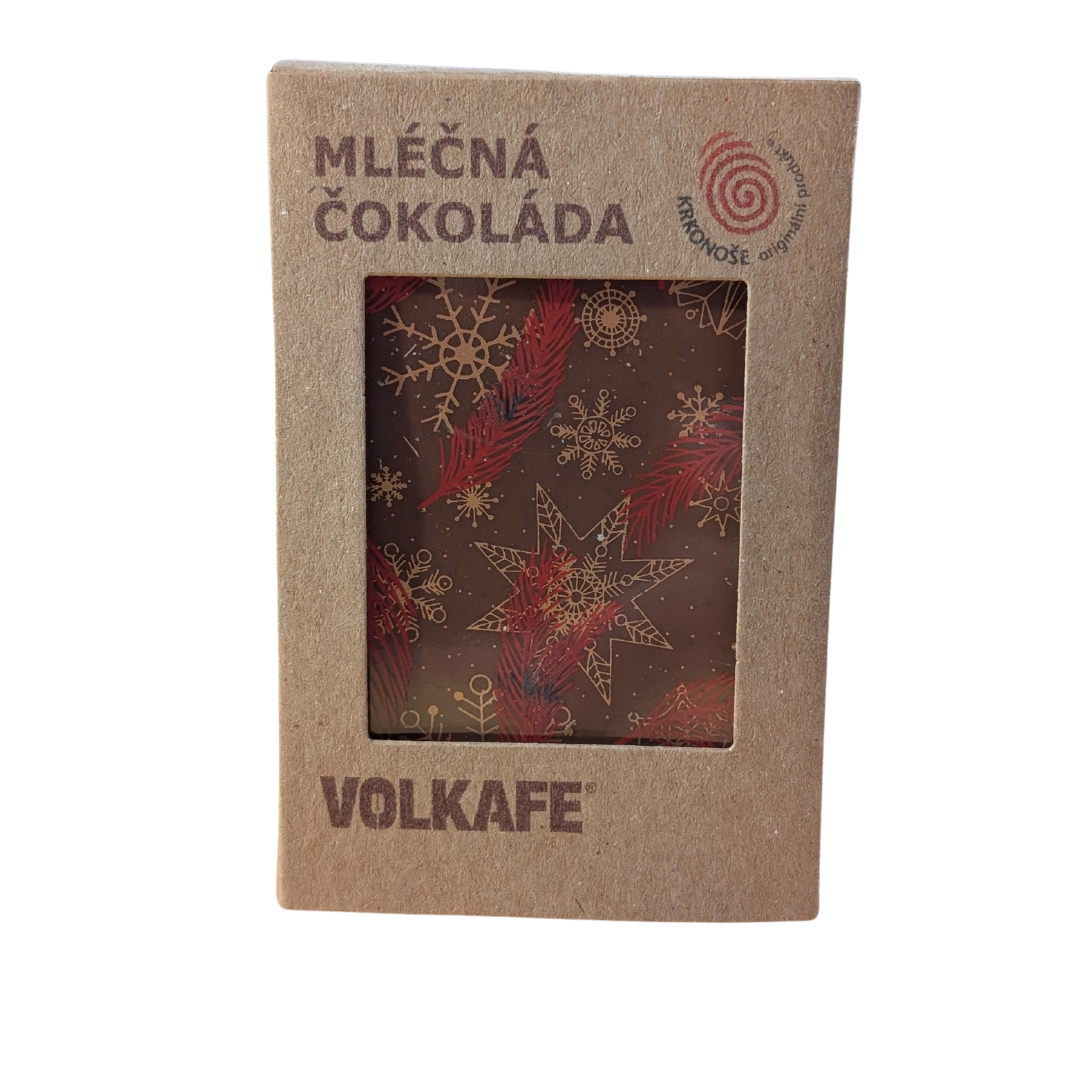 Vánoční tabulka čokolády